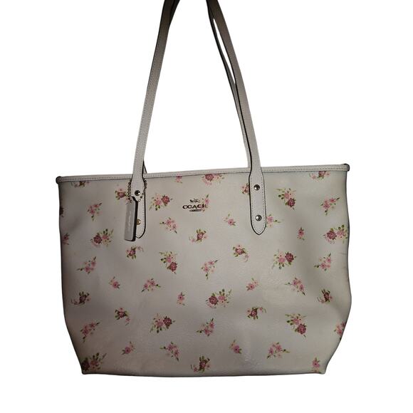 Coach F29487 City Zip Tote Prairie Print With Daisy - Picture 1 of 9